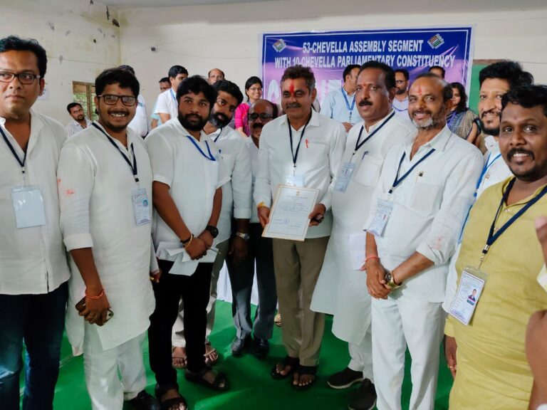 Chevella:  చేవెళ్ళలో కమలం తొలి విజయం
