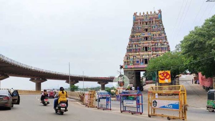 Indrakeeladri Ghat road