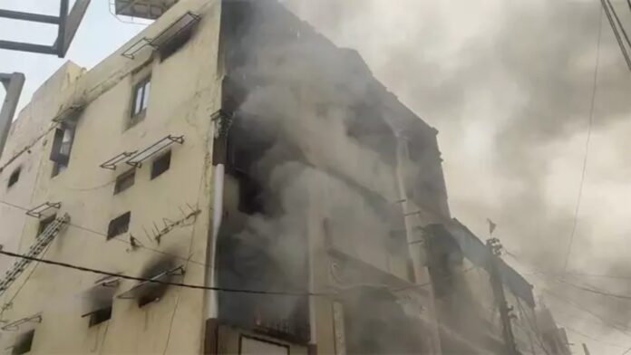 Fire accident