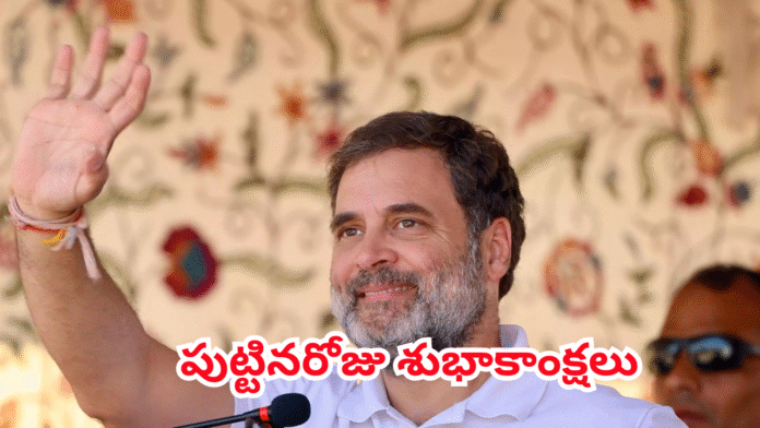 Rahul Gandhi Birthday