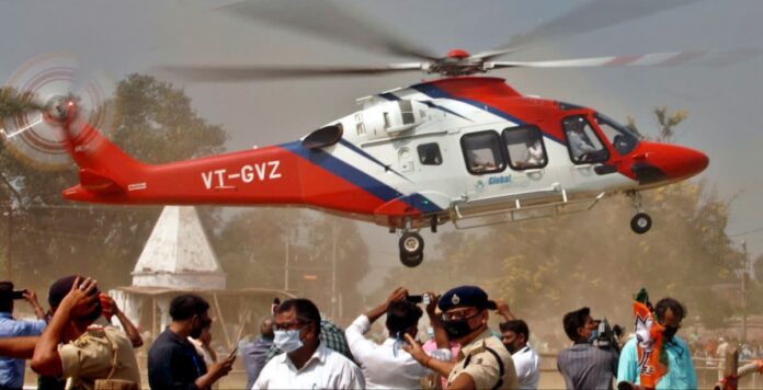 Record helicopter bookings for Bihar election campaign