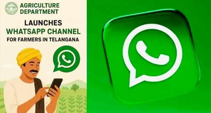 Telangana farmers WhatsApp channel