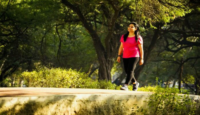Health benefits of walking in nature