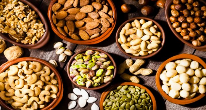 Daily intake of dry fruits