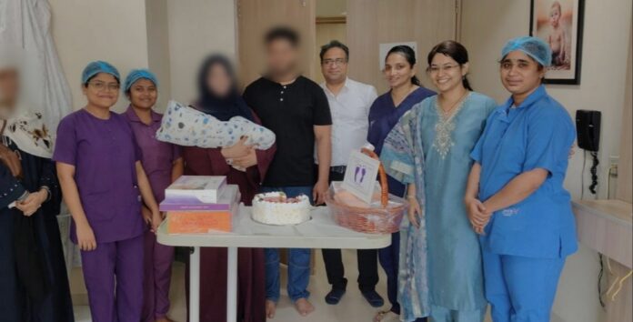 Heart procedure on preterm baby