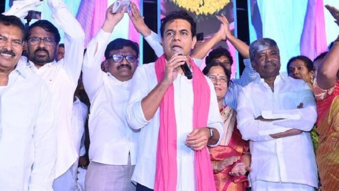 KTR Slams CM Revanth Reddy 'Present City Drowning, Future City is Real Estate Business'