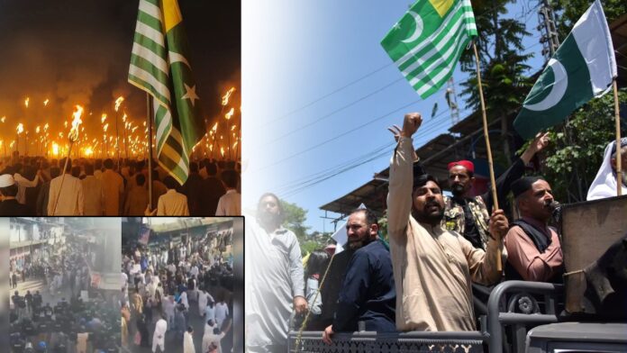 Freedom Slogans Echo in PoK Amidst Crackdown and Massive Demonstrations