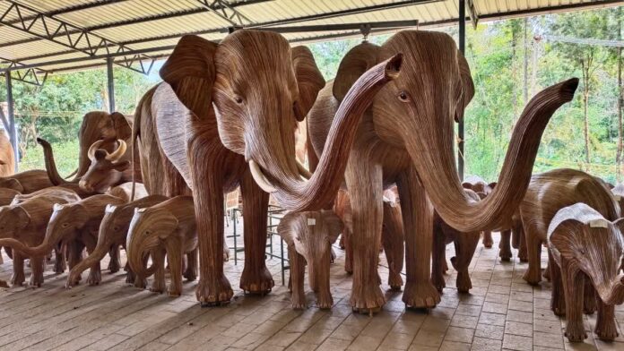 Tribal art from Lantana weed