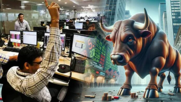 Indian stock markets in positive note with GST boster pill, Sensex Nifty on rising trend