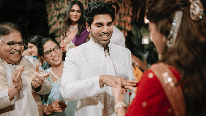 Allu Sirish Nayanika Rings