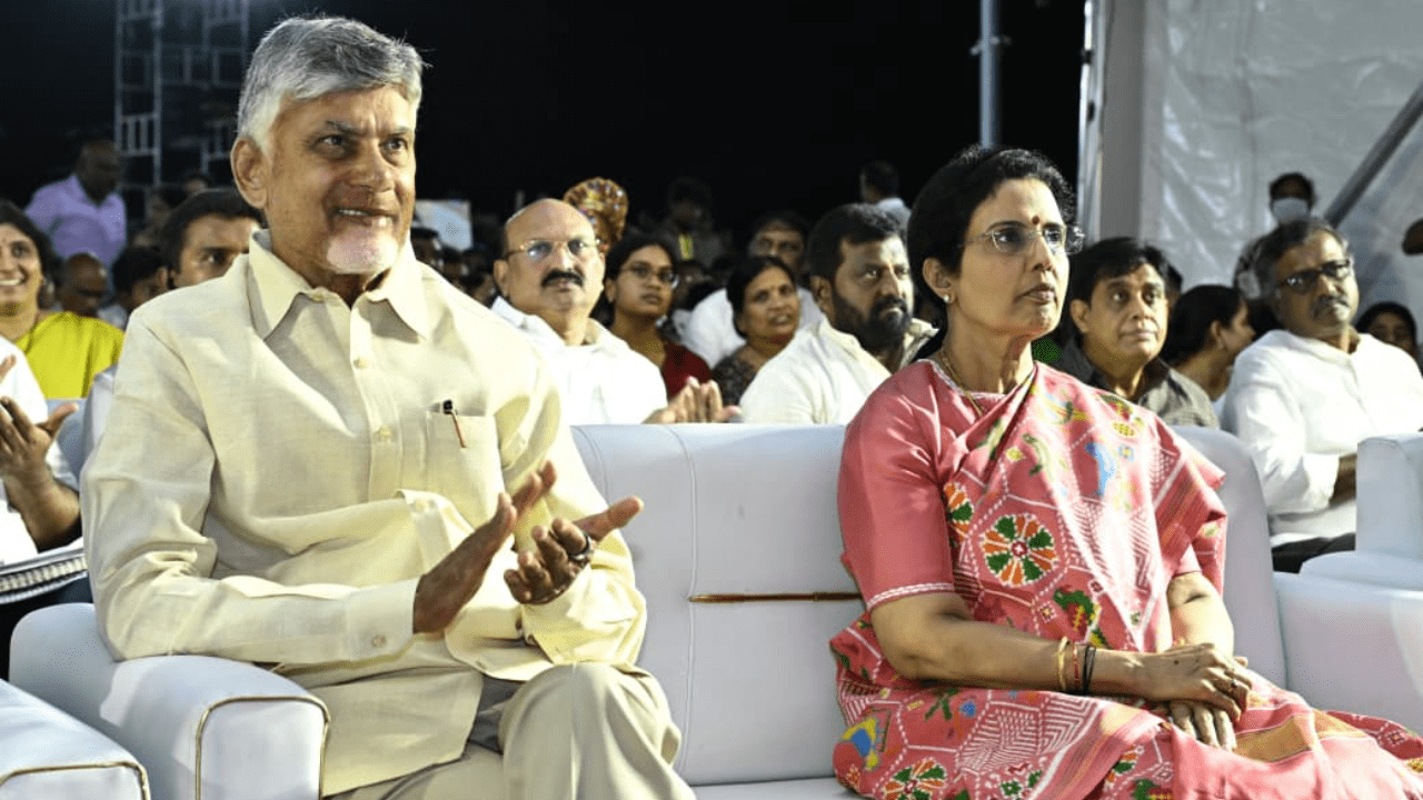 CM Chandrababu diwali celebrations