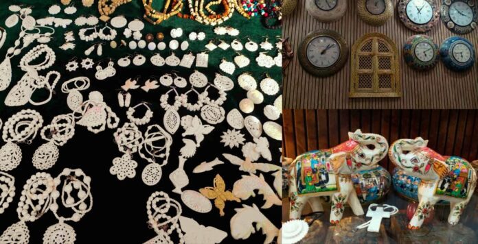 Lucknow bone carving art