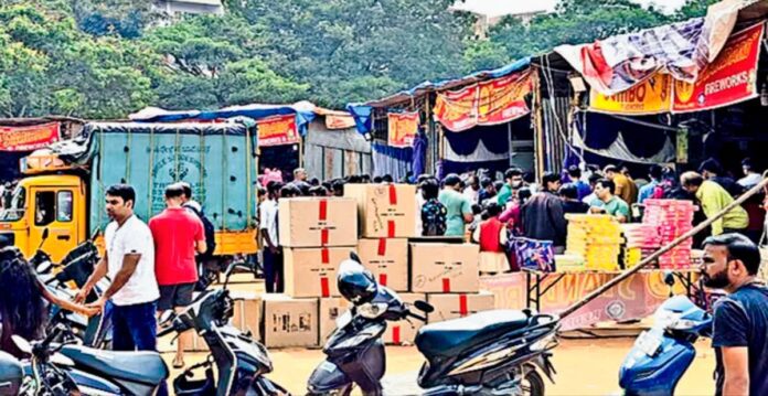 Safe storage of firecrackers
