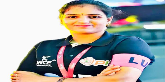 Telangana's first female Pro Kabaddi official