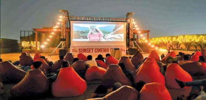 Hyderabad outdoor cinema experience