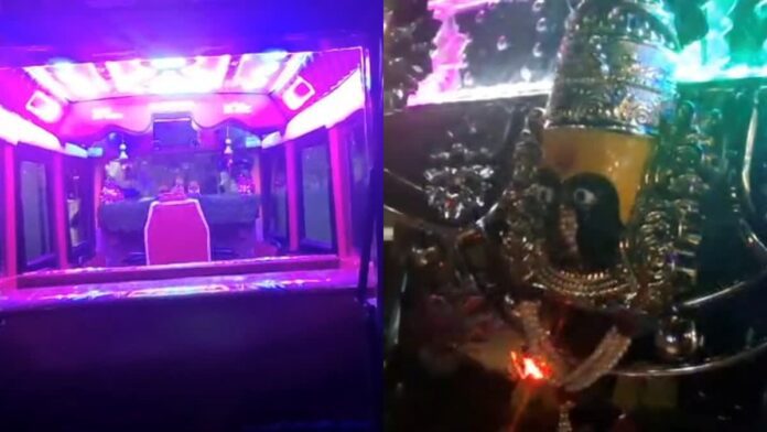 Customized luxury auto rickshaw