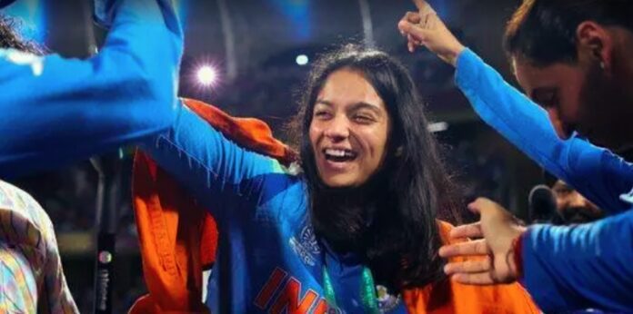 Pratika Rawal World Cup medal