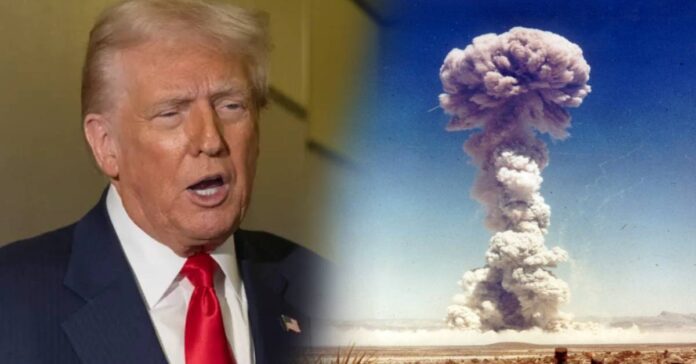 Trump Announces Resumption of U.S. Nuclear Testing